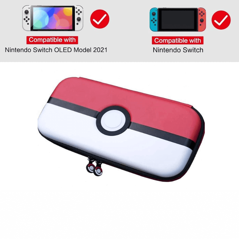 Bolsa Case De Viagem Pokemon Pokeball Para Nintendo Switch NSW-056 - Radali Shop