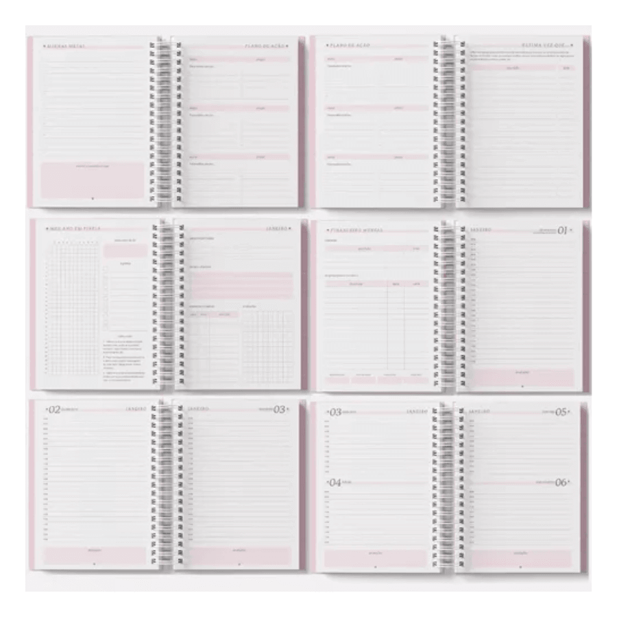 Arquivo Digital Miolo Agenda A5 2025 1dpp 2dpp #28 - Radali Shop