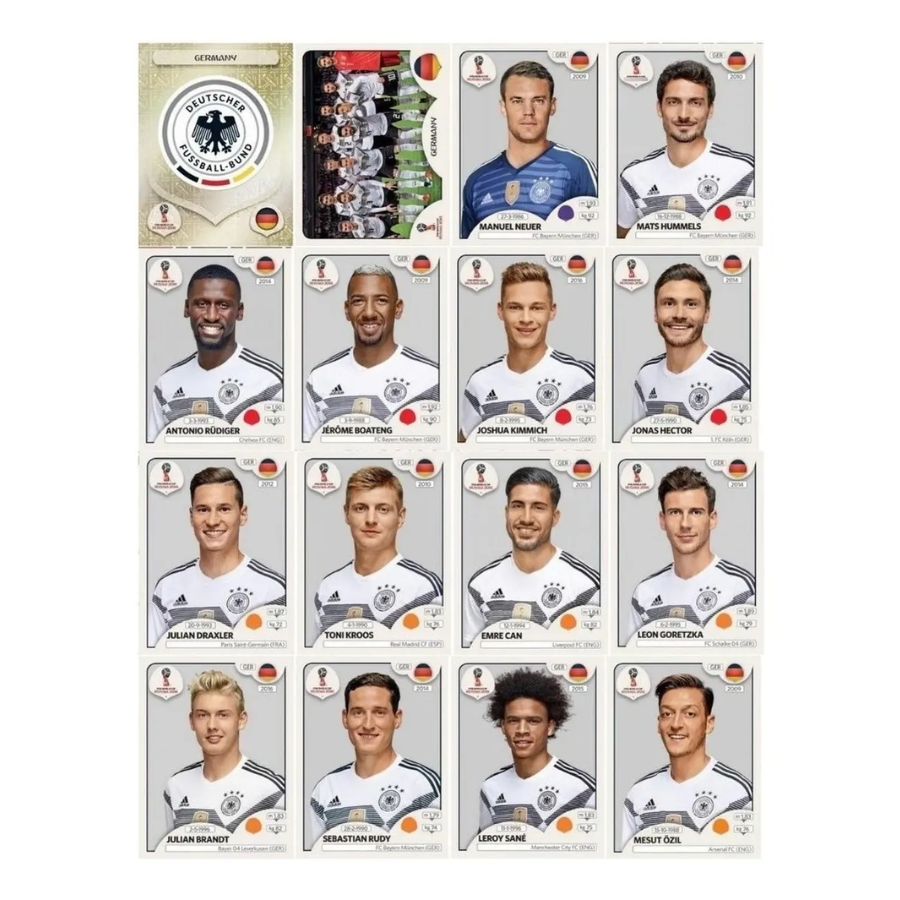 Arquivo Imprimir Figurinhas 2018 Russia Copa Do Mundo PDF HD