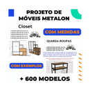 +600 Projetos Móveis Metalon Em Arquivos Pdf