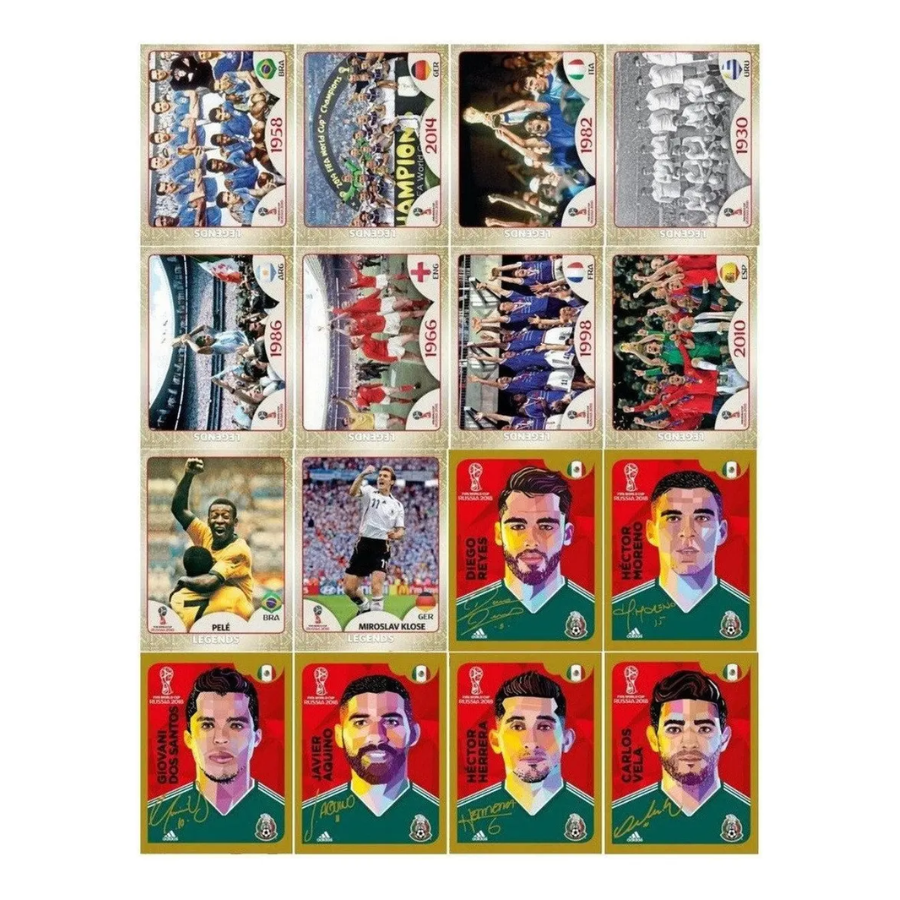 Arquivo Imprimir Figurinhas 2018 Russia Copa Do Mundo PDF HD