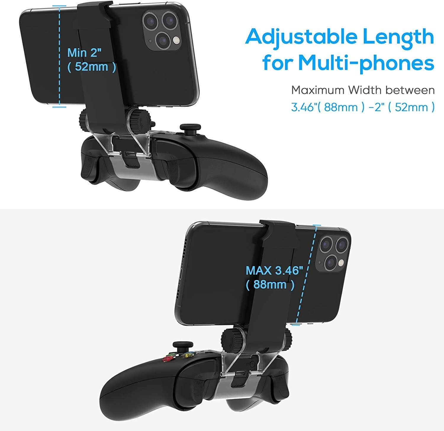 Suporte controle Xbox one Series S X para celular xcloud smartphone - Radali Shop