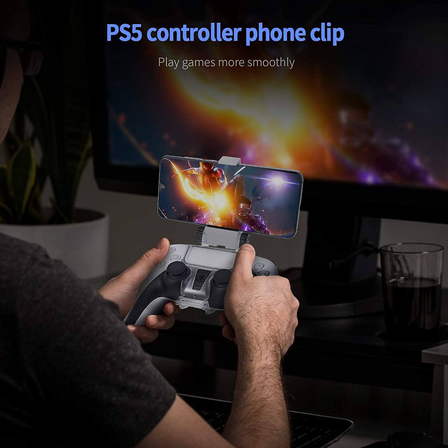 Suporte Smartphone controle PS5 Ajustavel Mobile Clamp Playstation 5 - Radali Shop