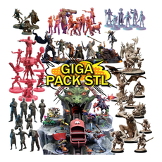 Giga Pack Stl Impressão 3d + Atualizações Semanais
