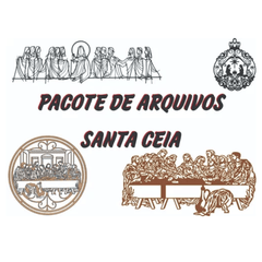 Archivos Marcos Santa Cena Jesús Navidad Router Láser Cnc