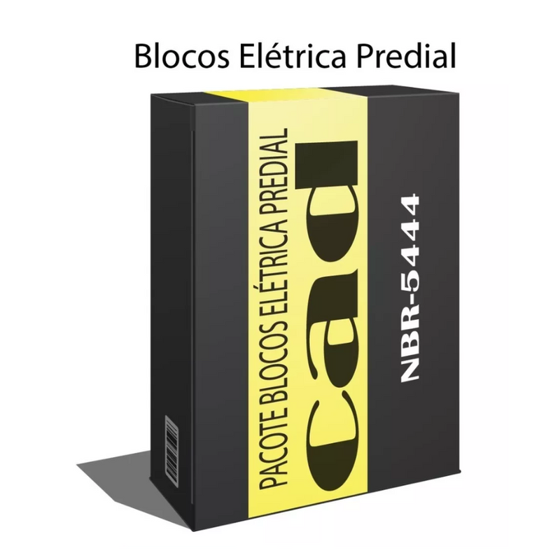 Blocos Autocad Projetos Elétricos Residenciais Instalações Elétrica Predial Dinâmicos