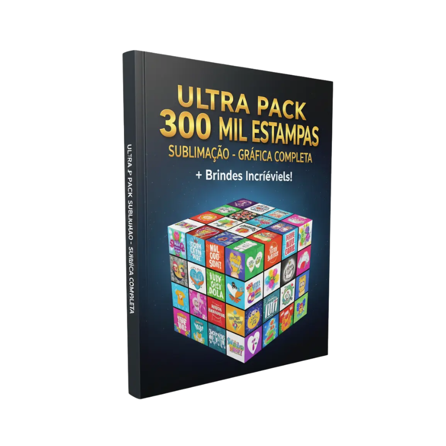 Ultra Pack 300 Mil Estampas Sublimação - Grafica Completa