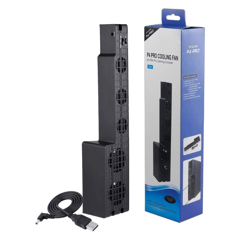 Cooler Turbo Ventilador Automático Com 5 Fan para Playstation 4 PS4 Pro DOBE - Radali Shop