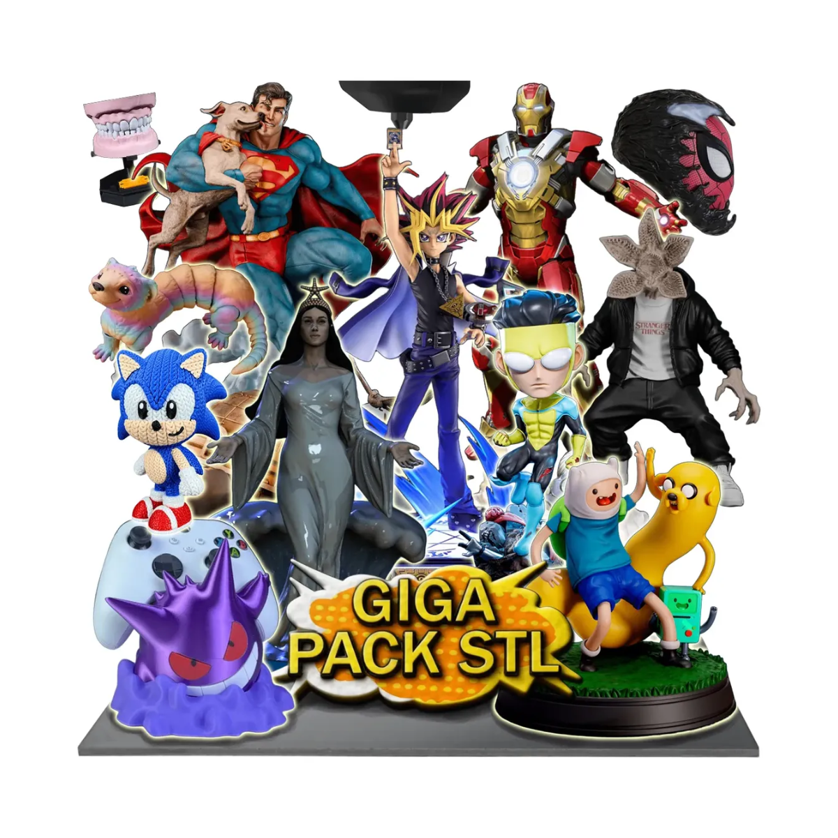 Giga Pack Stl Impressão 3d + Atualizações Semanais