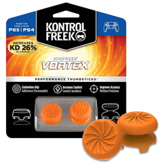 Grip Kontrol Freek Vortex Laranja Kontrolfreek p/ Ps4 E Ps5
