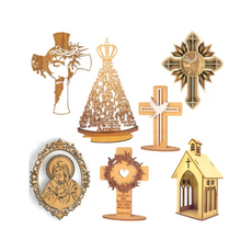 Pack Vetores Religiosos Artes Cnc Arquivos Corte Laser