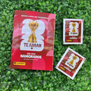 Arquivo Album Dia dos Namorados Copa 2026 Casal Figurinhas Editável Canva