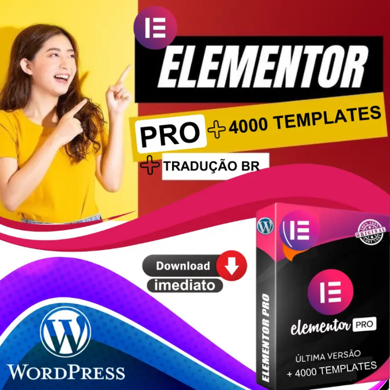 Elementor Pro + 4000 Templates