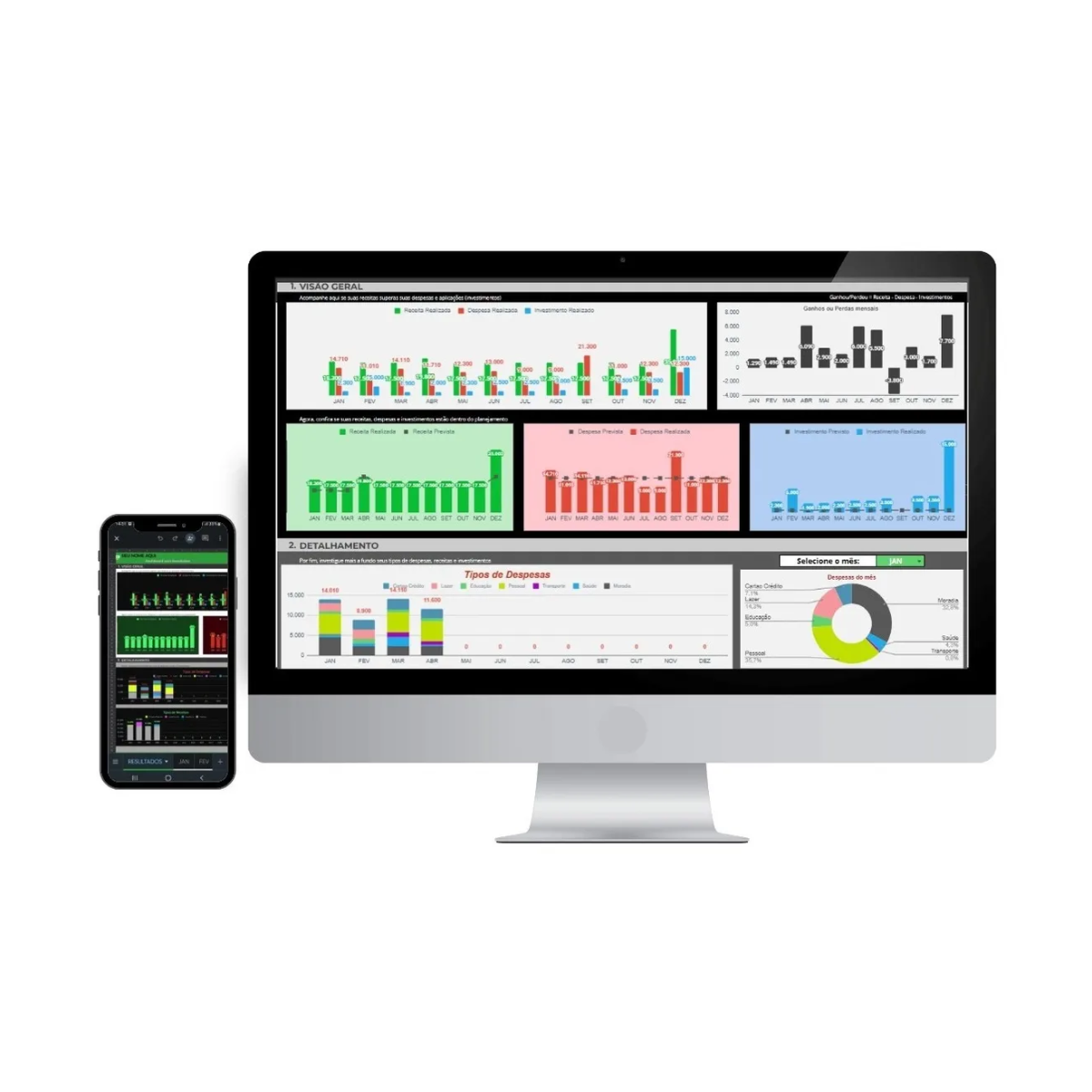 Planilha Controle Financeiro 100% Online Use Pelo Gmail