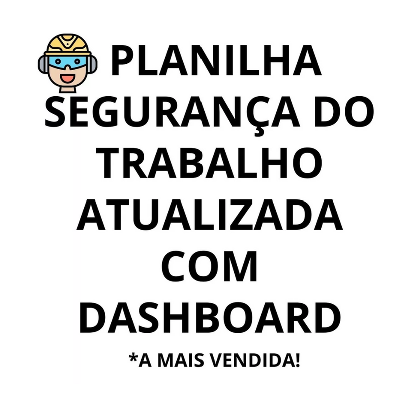 Planilha Segurança Do Trabalho Gestão Sst