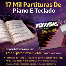 17 Mil Partituras De Piano E Teclado