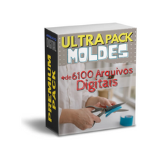 Ultra Pack 6100 Moldes Limpos Caixas E Embalagens - Digital, pacote de moldes com mais de 6100 arquivos digitais.