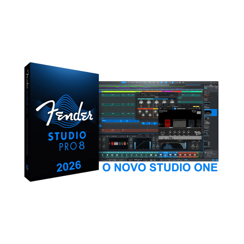 Studio One Pro 8 - Novo Studio One 2026 (windows) + Brindes