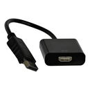Cabo Adaptador Conversor DisplayPort para HDMI 15cm - Radali Shop