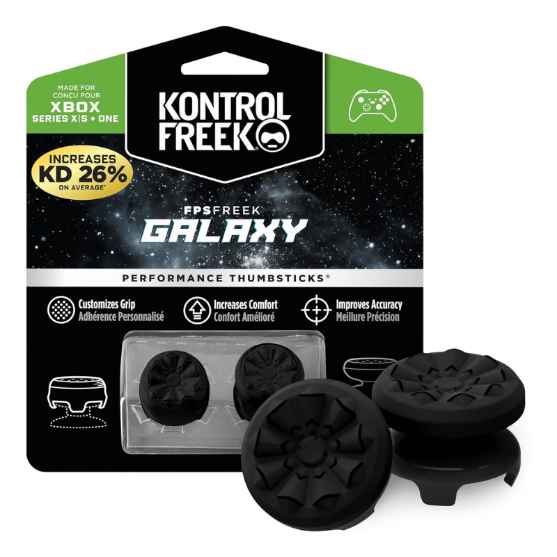 Grip Kontrol Freek Galaxy Preto p/ Kontrolfreek XBOX Series X / S e One