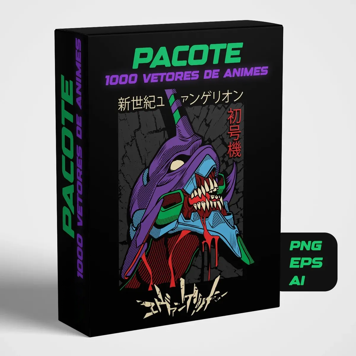 Pacote 1000 Vetores De Anime + Bonus