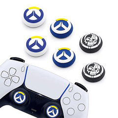 Grip Overwatch kit 6 capinhas analógico p/ Playstation 5 Ps5