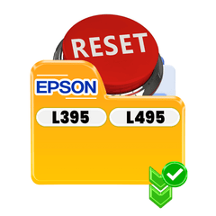 Reset Epson L395 L495 para contador de almofada Impressora