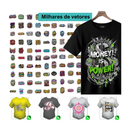 Mega Pacote Estampas Sublimação Camisa Camisetas