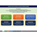 Planilha Controle Financeiro Pessoal Gastos Despesas Mensal Finanças - Radali Shop