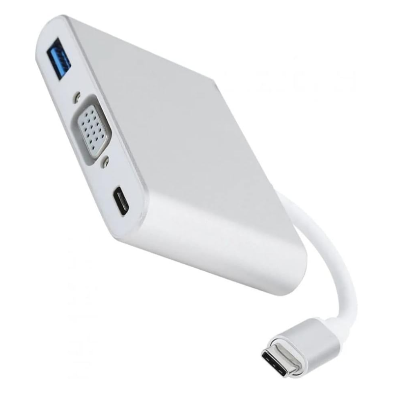 Type-C 3-in-1 VGA USB Type-C Adapter Cable