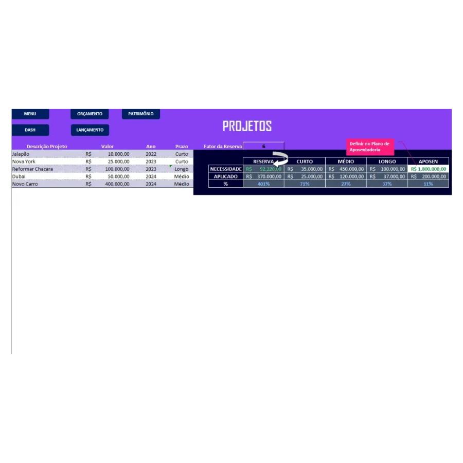 Planilha De Controle Financeiro Pessoal Editavel Excel