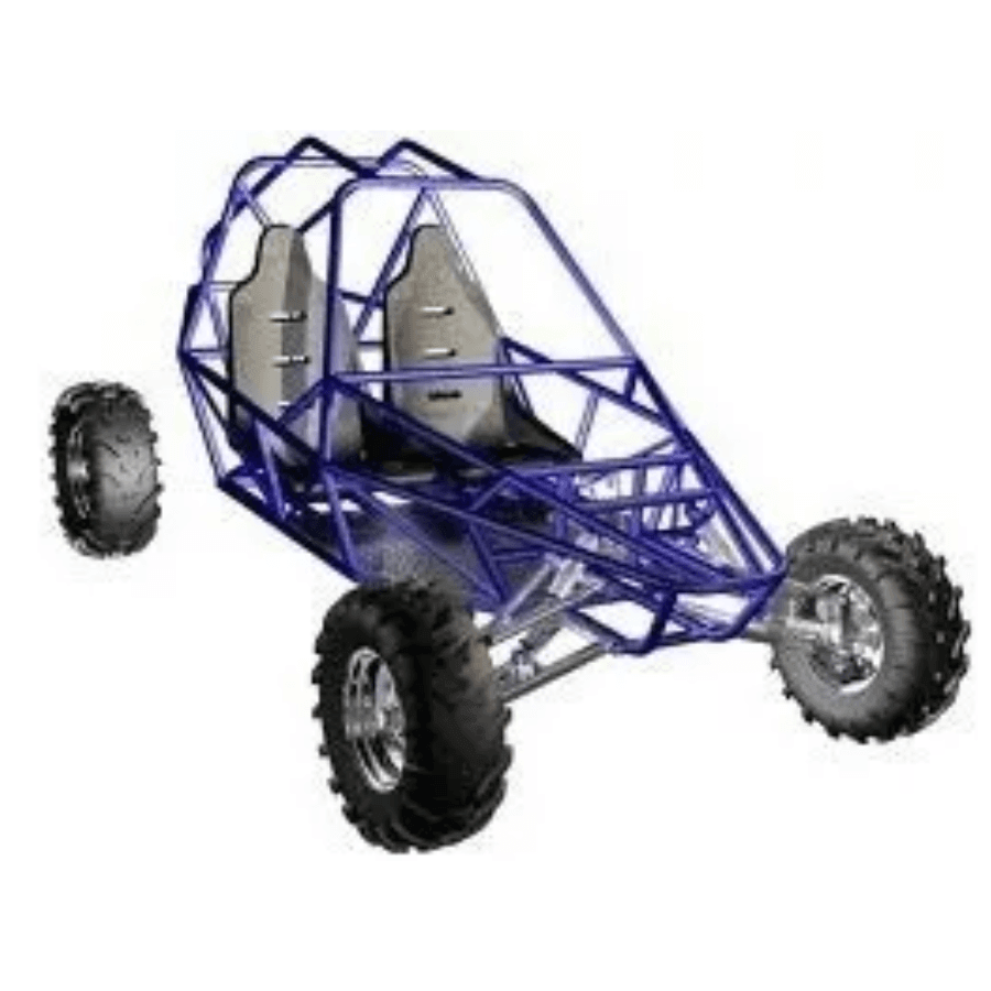 Projeto Kart Cross para 2 Lugares pessoas Buggy - Radali Shop