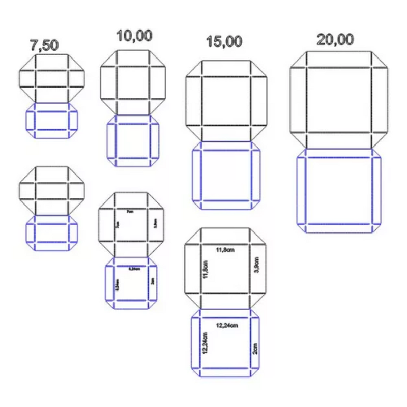 Paquete de plantillas vectoriales y archivos para la caja Artcan de Aspire