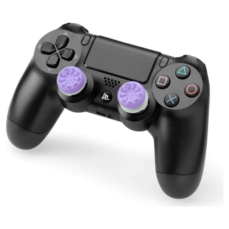 Grip Kontrol Freek Galaxy Roxo c/ Branco Kontrolfreek Ps4 Ps5 Playstation