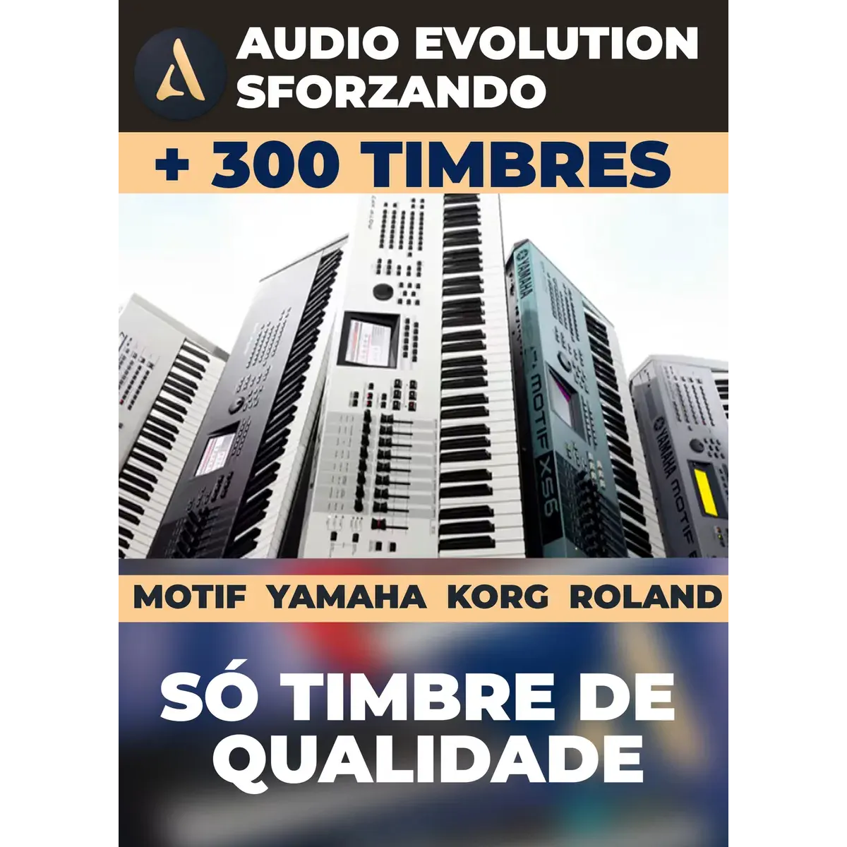Nord + Yamaha + Roland + Korg + Audio Evolution + Timbres
