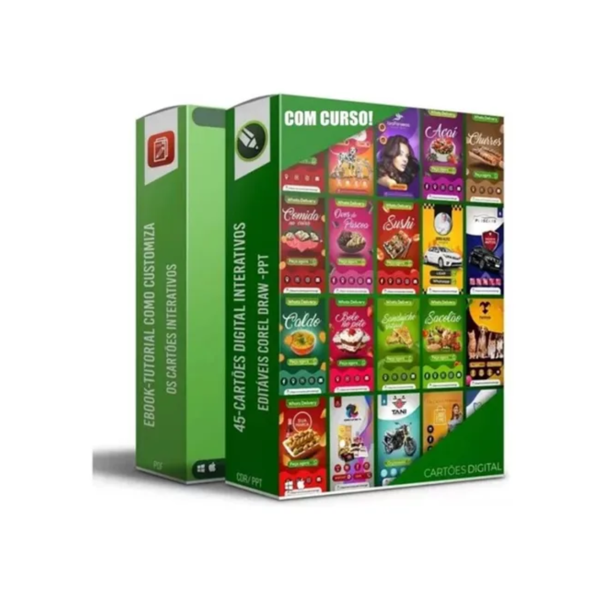 Pack Templates Corel Draw Editáveis 1 Milhão De Arquivos