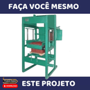 4 Projetos Maquina Fazer Blocos Cimento Concreto Poedeira - Radali Shop