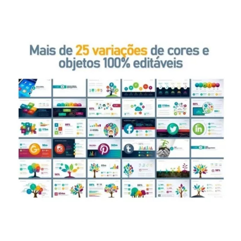 32.000 Slides Comerciais Pro Editáveis + Mockups Power Point
