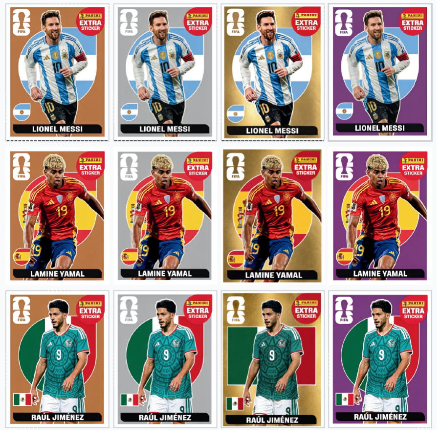 Arquivo Digital Figurinhas PDF Álbum Da Copa 2026 Completo