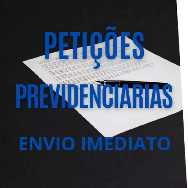 Kit Petições Previdenciárias Editáveis Em Word - Atualizadas