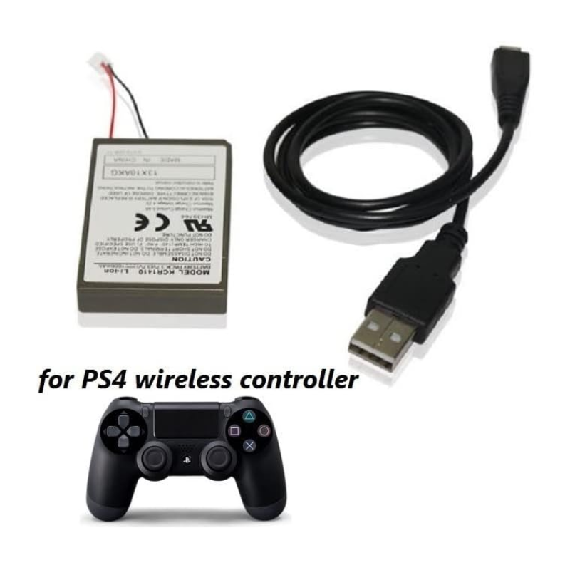 1800mah Battery for Playstation 4 Play4 Ps4 KCR-1410 Wireless Dualshock Controller 