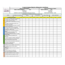 Planilha Pmoc Editável Para Responsável Técnico Empresa