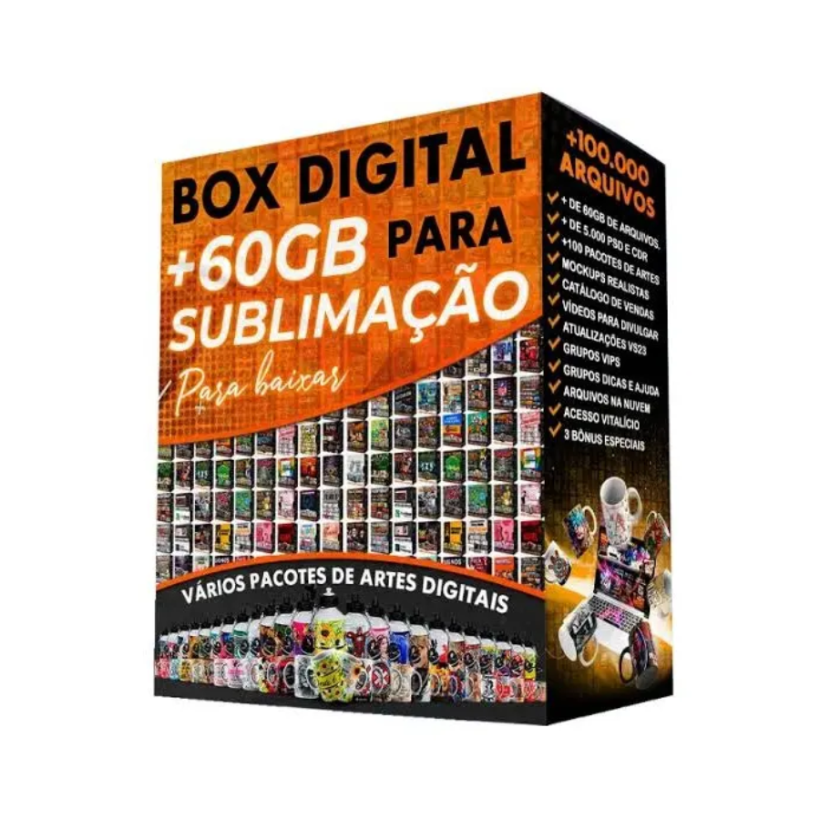 Ultra Pack 300 Mil Estampas Sublimação - Grafica Completa