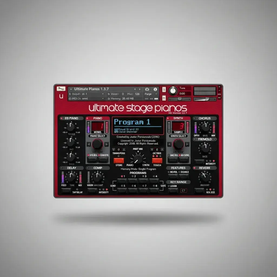 Ultimate Stage Pianos+ Base Lab 2.2+ Grace Stage + Kontakt 8
