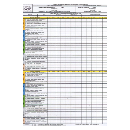 Planilha Pmoc Editável Para Responsável Técnico Empresa