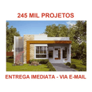 245mil Projetos Autocad Casas Prontos - Planta Baixa Engenharia Civil Dwg - Radali Shop