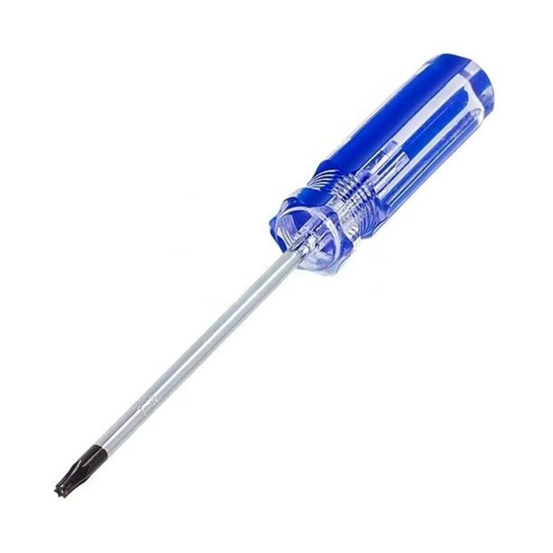 Chave Torx T8 Com Furo Para Abrir Console Video Game Ps3 Ps4 Controle