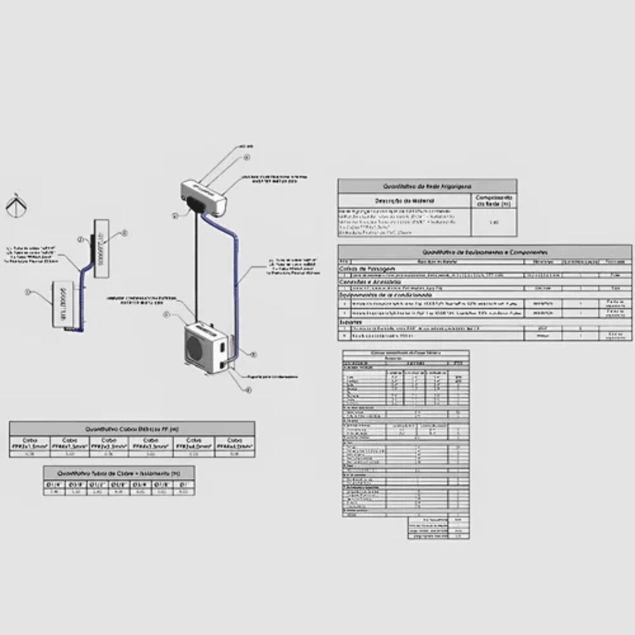 Template Ar Condicionado Revit Avac Mep Famílias Parametrizadas - Radali Shop
