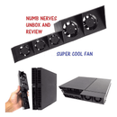 Cooler Turbo Ventilador Automático Com 5 Fan para Playstation 4 PS4 Pro DOBE - Radali Shop