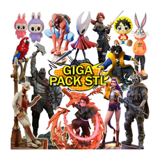 Giga Pack Stl Impressão 3d + Atualizações Semanais
